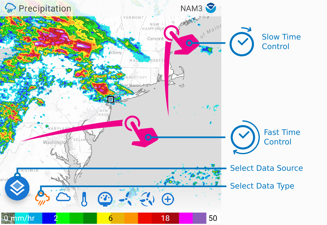Flowx map controls