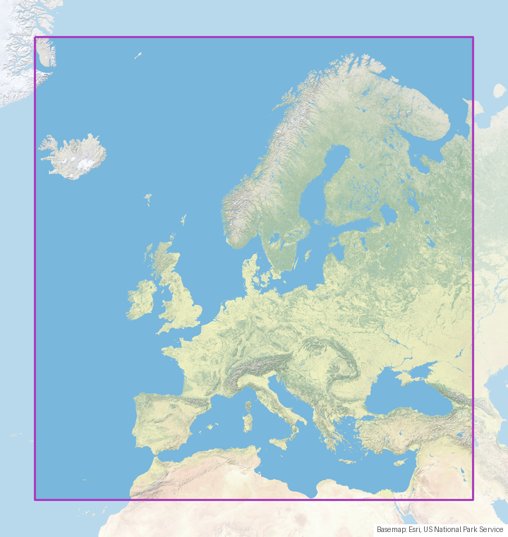 weather forecast model domain
